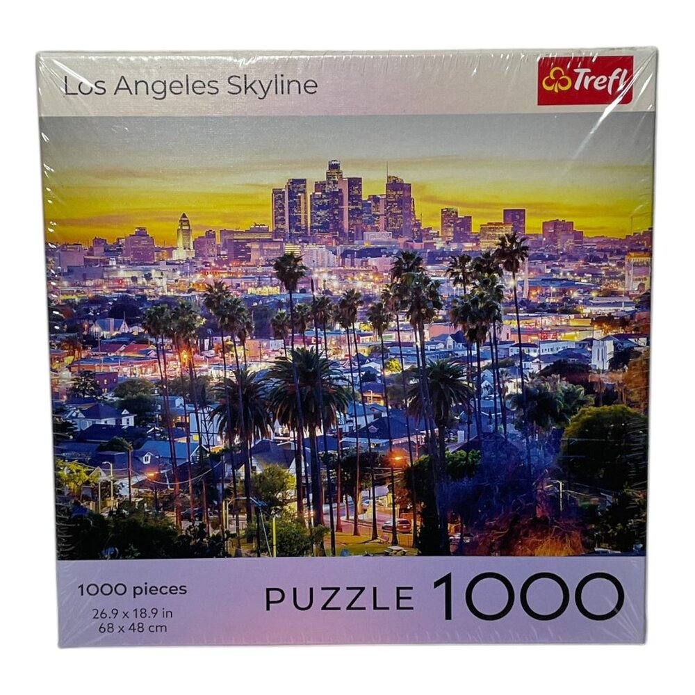 Trefl Los Angeles Skyline 1000 Piece Jigsaw Puzzle NEW Sealed